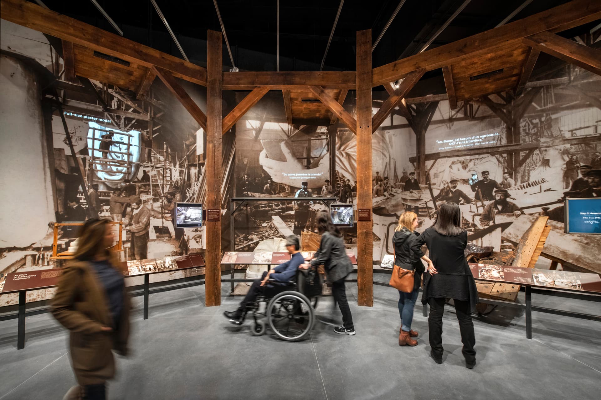 ESI, Statue of Liberty Museum, Statue of Liberty, museum, experience design