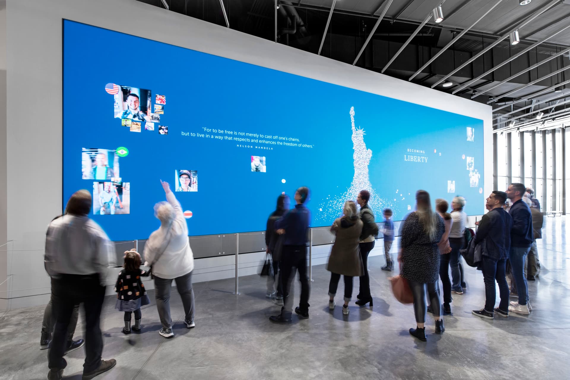ESI, Statue of Liberty Museum, Statue of Liberty, museum, experience design